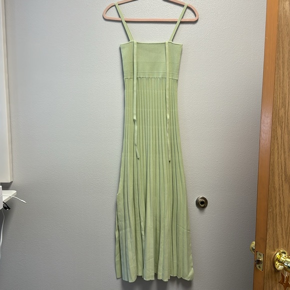 Halter Neck Dress in Aegean Green - Picture 5 of 9
